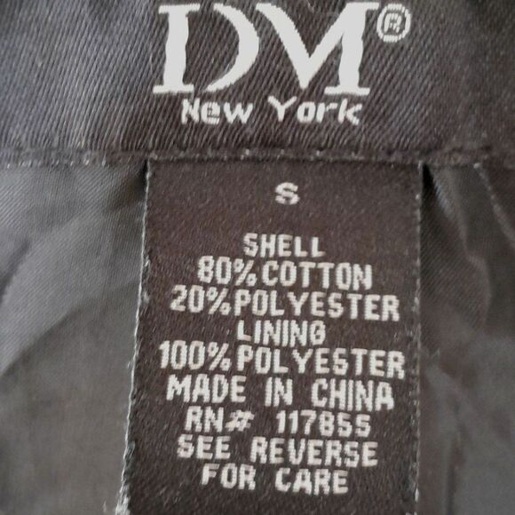 DM New York Cotton blend Belted Jacket - Picture 8 of 16